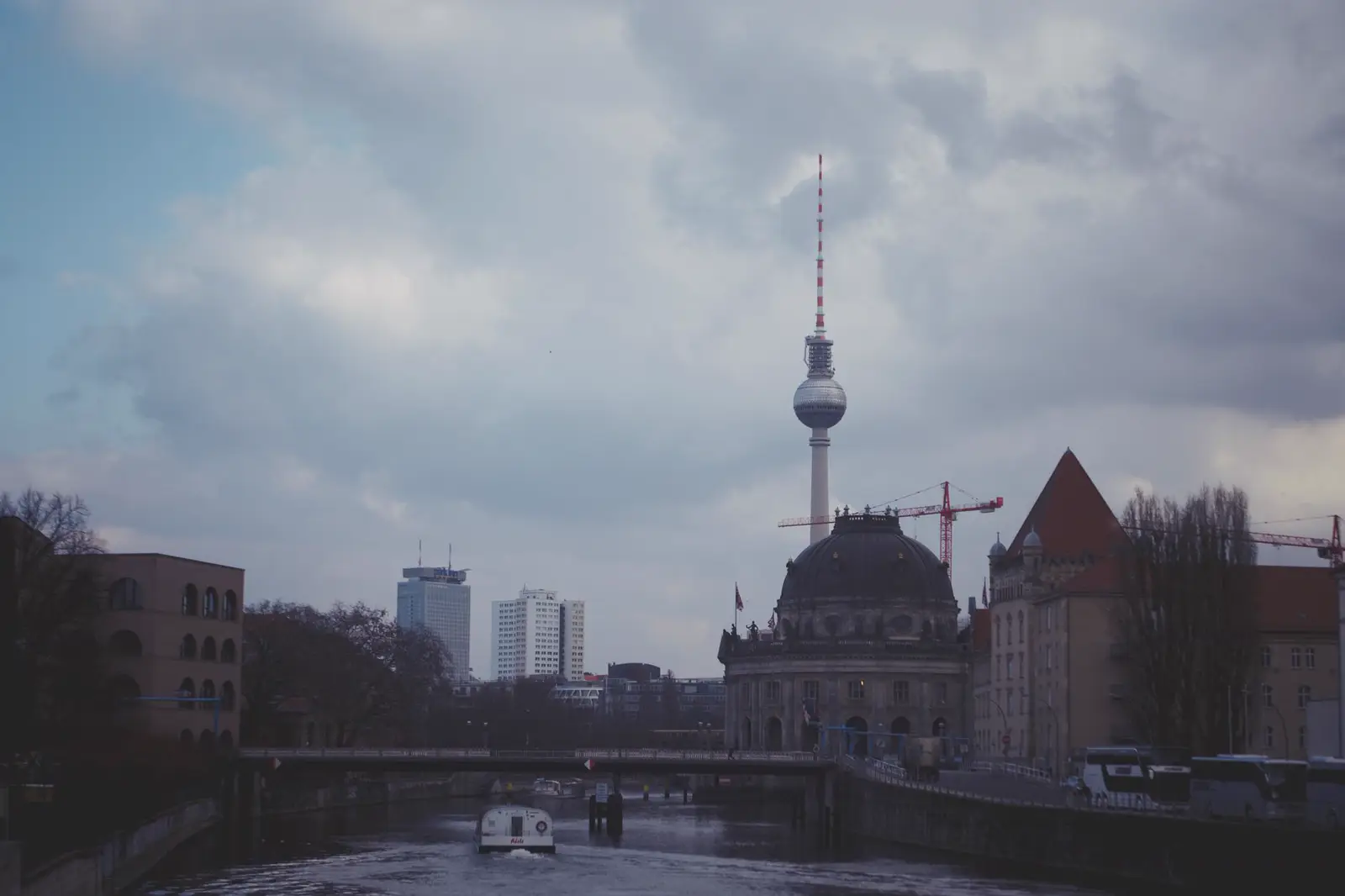 The TV Tower over the Spree.